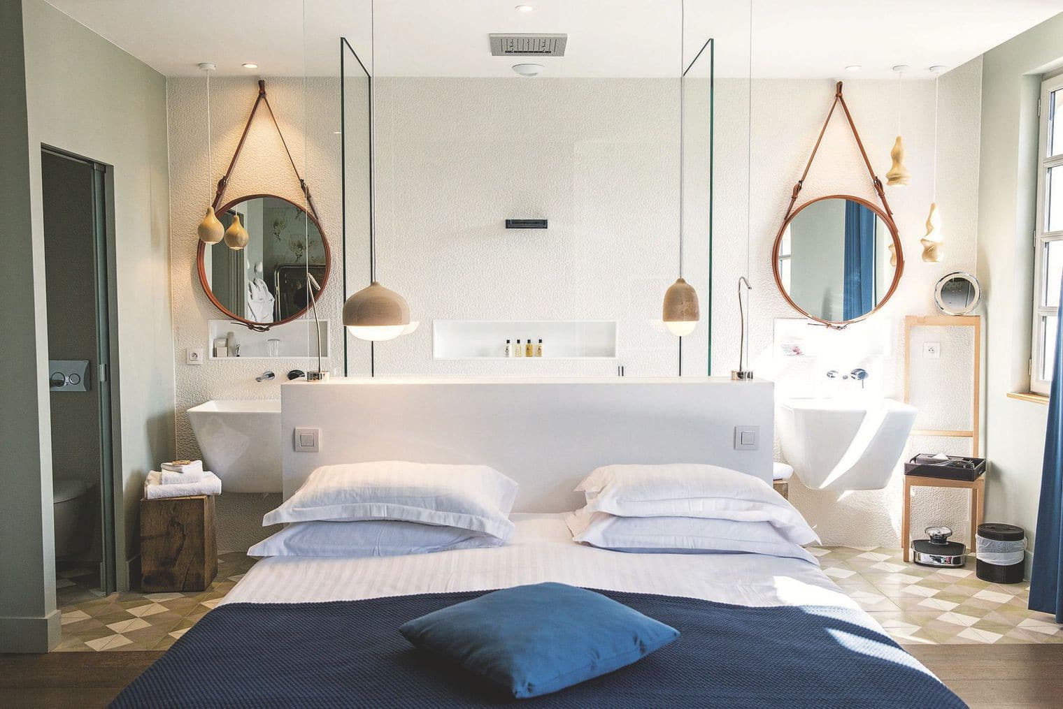 Style bord de mer pour une chambre