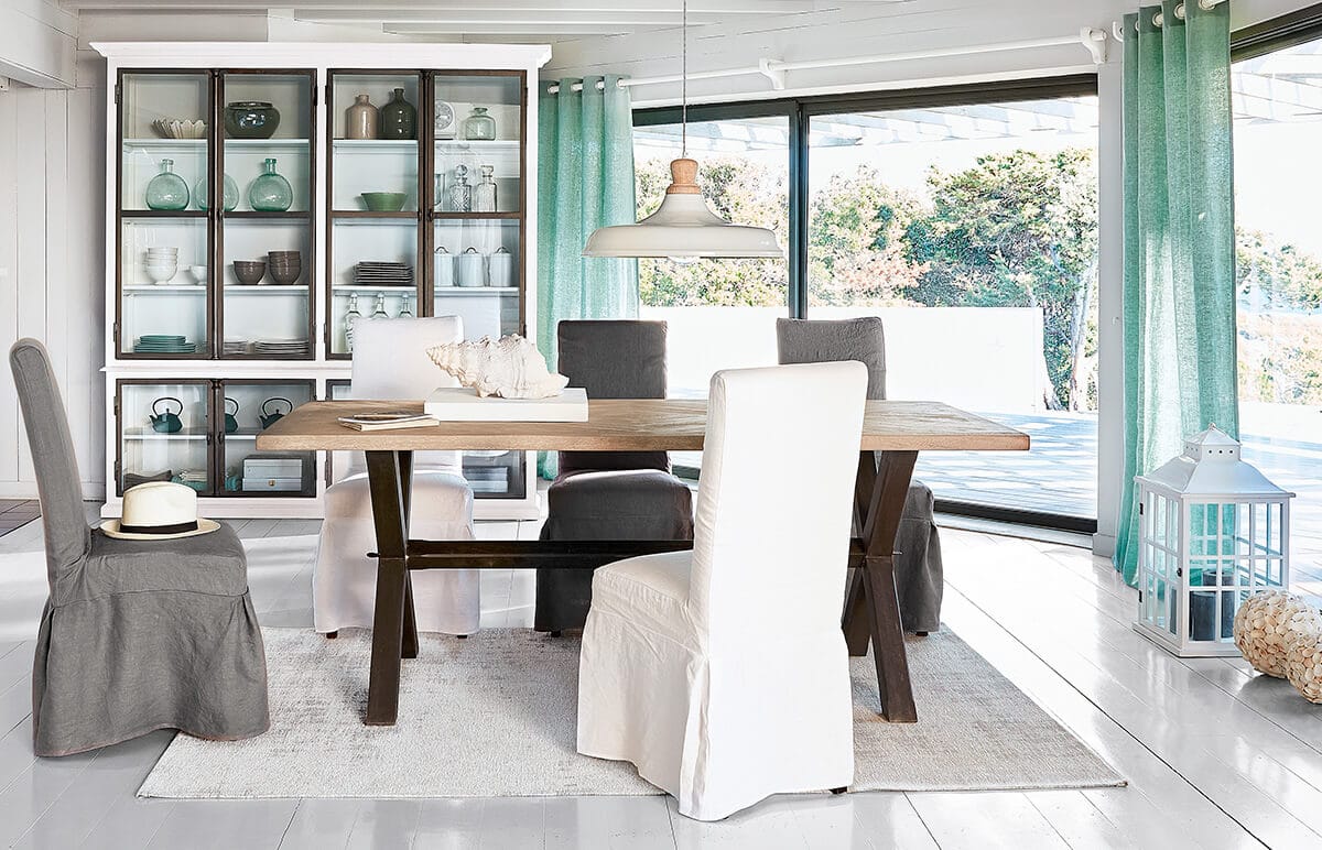 Style bord de mer pour une salle à manger