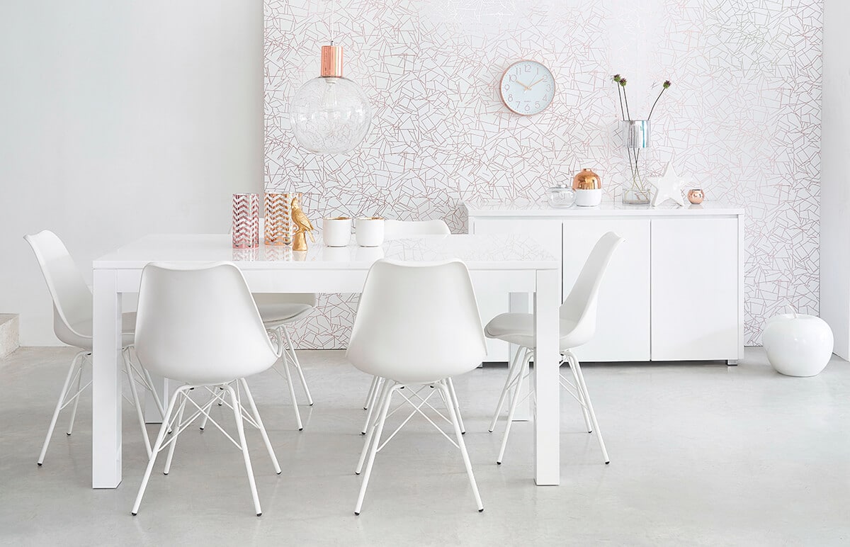 Style scandinave pour une salle à manger