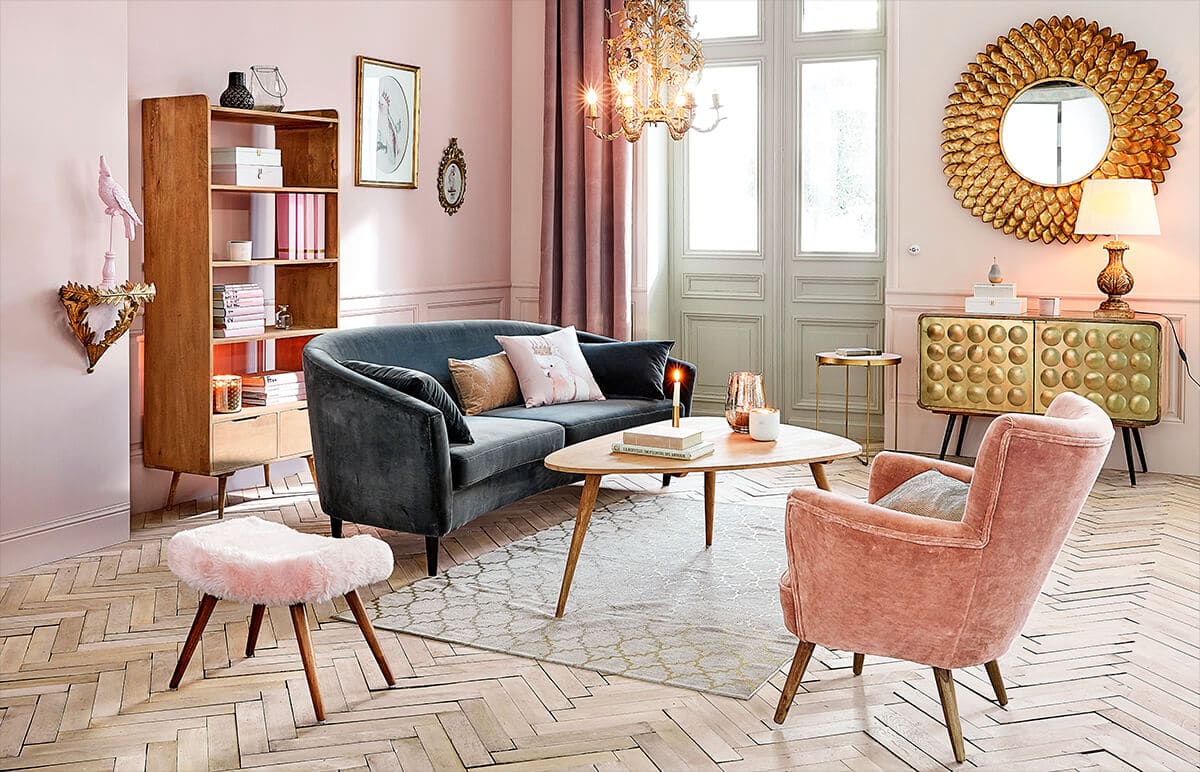 Style classique/scandinave pour un salon
