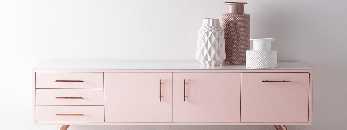 Couleur : rose tendance pour salon, Décoday.